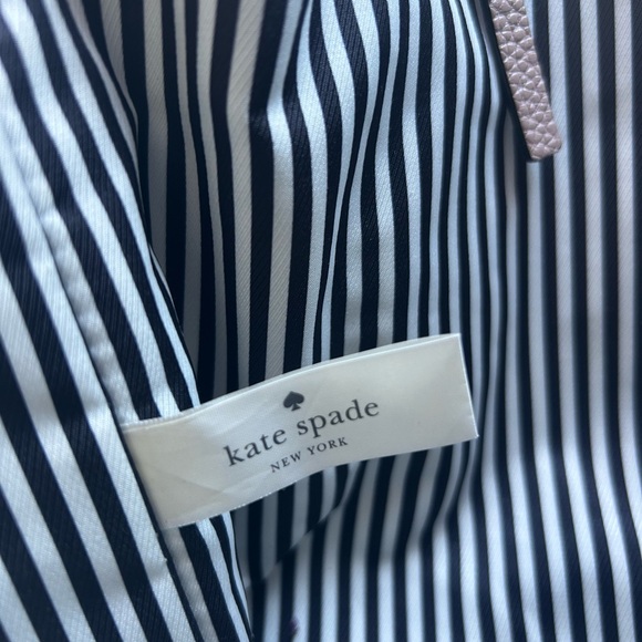 Kate Spade Bennett Street Seren Leather Bucket Bag Rosewater/Black - Picture 8 of 9